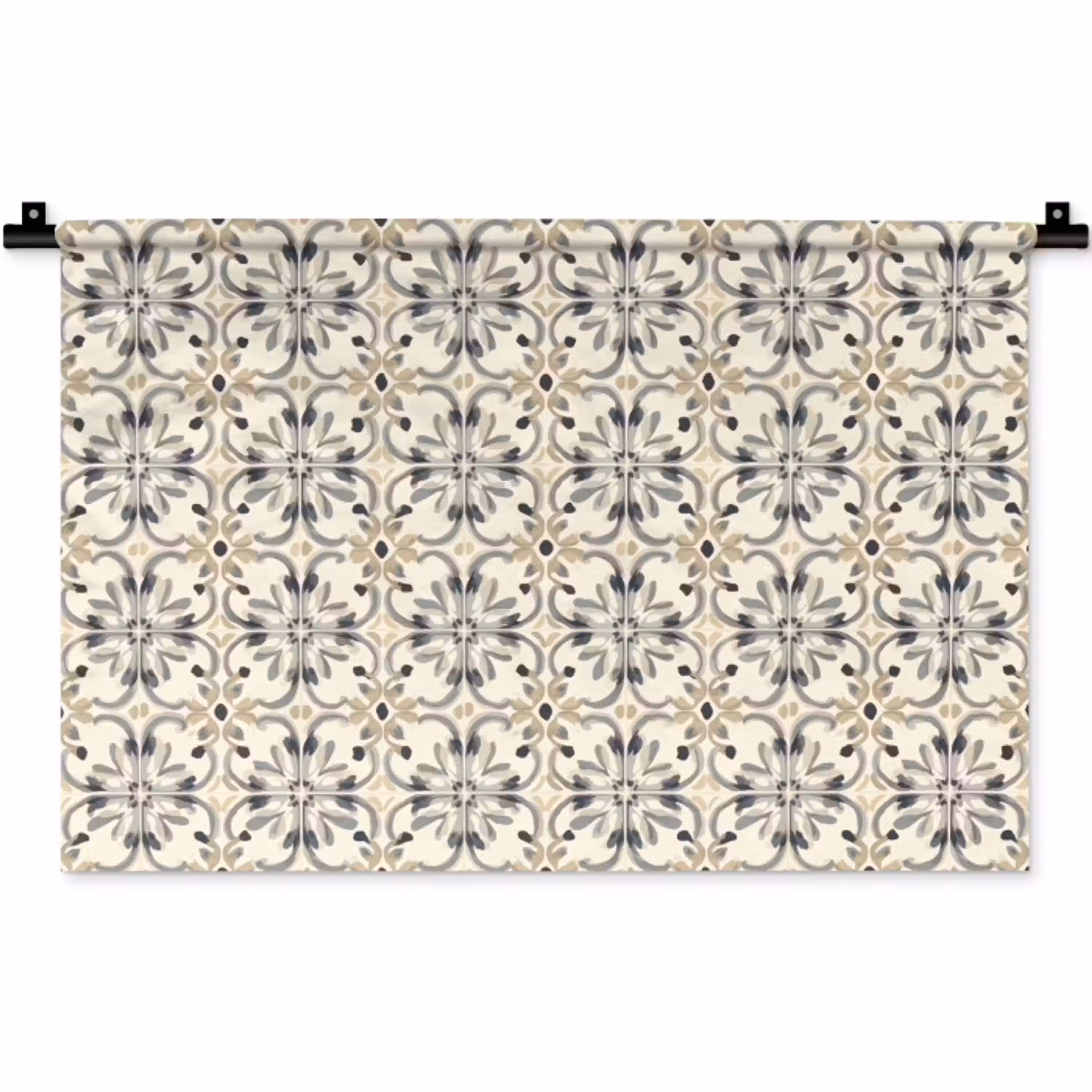 Floraal - Patroon - Kleurrijk Wandkleed katoen klein 269 -zz3d