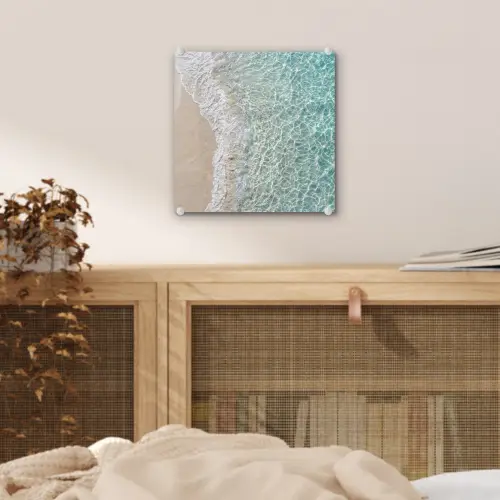 Kust - Zand - Blauw plexiglas 5mm klein -sfeer4