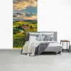 Toscane - Landschap - Wijngaarden fotobehang vinyl groot -slaapkamer