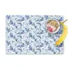 Frans - Citroen - Royaal - Bladeren - Blauw Placemat vinyl groot 368 -zzzproduct_Kitchenyeah-website