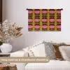 Abstract - Bloemen - Roze Wandkleed katoen klein 269 -sfeer1
