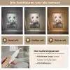 Panda - Dieren - Bloemen - Planten Light Box met kabel (Tafellamp) klein -USP_lichtkleurNL