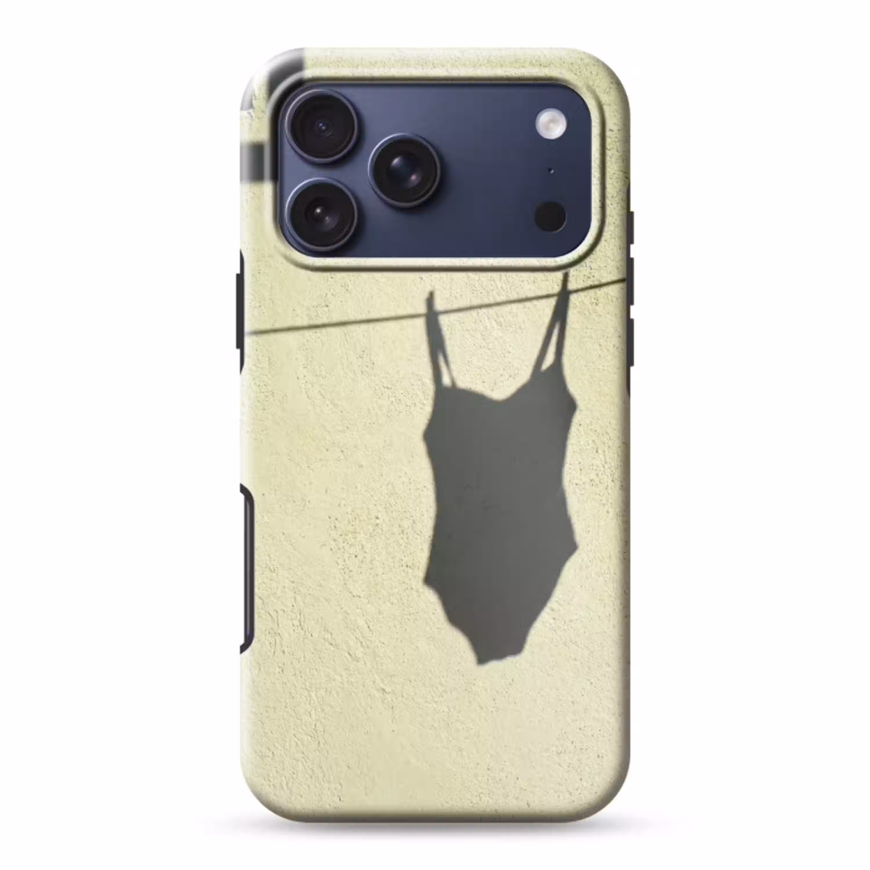 Badpak - Schaduw - Muur - Zomer - Minimalistisch Toughcase MagSafe Apple iPhone 17 Pro Max klein -3d
