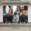 Stad - Mensen - Astronaut - Wit keuken achterwand spatscherm klein -3d_website