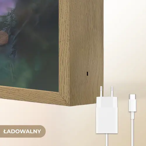 Kitten - Bloemen - Bos - Illustratie - Poes Light Box met batterij (Wandlamp kind) middel -USP_websiteoplaadbaarNL