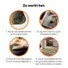 Ornament - Patroon - Groen Inductie beschermer vinyl 3mm klein 276 -zzzzzzz-td-werking