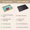 Kersen - Rood - Drie - Geverfd Dienblad Rechthoek middel -USP_VergelijkingNL