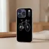 Lijnen - Illustratie - Wit Telefoonhoesje iPhone 17 Pro klein -sfeer2