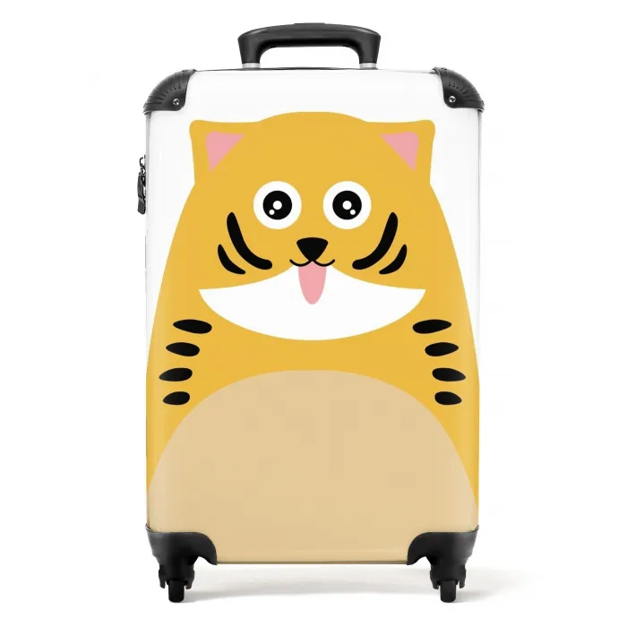 Kaatje kat Koffer - NBS - Handbagage middel -productfoto_recht