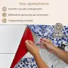 Zwaan - Kunst - Delfts blauw - Schilderij - Oude meesters keuken achterwand spatscherm klein -spatscherm_NL
