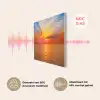 Zonsondergang - Zee - Lucht - Oranje - Horizon - Water PET vilt klein -USP_NL