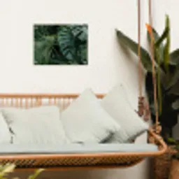 Planten - Jungle - Bladeren - Tropisch tuinposter los doek klein -sfeer7