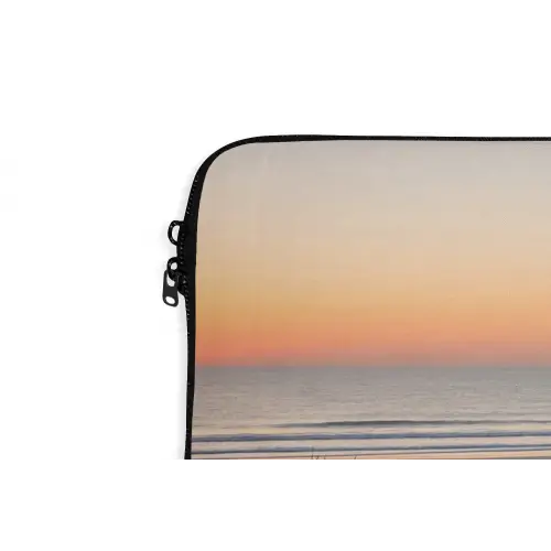 Pier - Zonsondergang - Strand laptophoes neopreen klein -detail