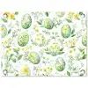 Patroon - Groen - Eieren tuinposter los doek klein -3d