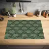 Patroon - Groen - Geometrisch Inductie beschermer vinyl 3mm klein 276 -sfeer5