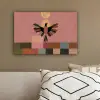 Illustratie - Vogel - Vlakken - Kleurrijk canvas 2cm klein -sfeer3