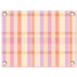 Pastel - uitpatroon - Geometrisch tuinposter los doek klein 239 -3d