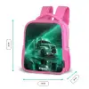 Vrachtwagen - Neon - Groen - Stad Kinderrugzak - Roze middel -productfoto_formaten
