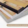 Leeuwenkop - Lijnen - Crème Textielframe zwart klein -USP_kleurenNL