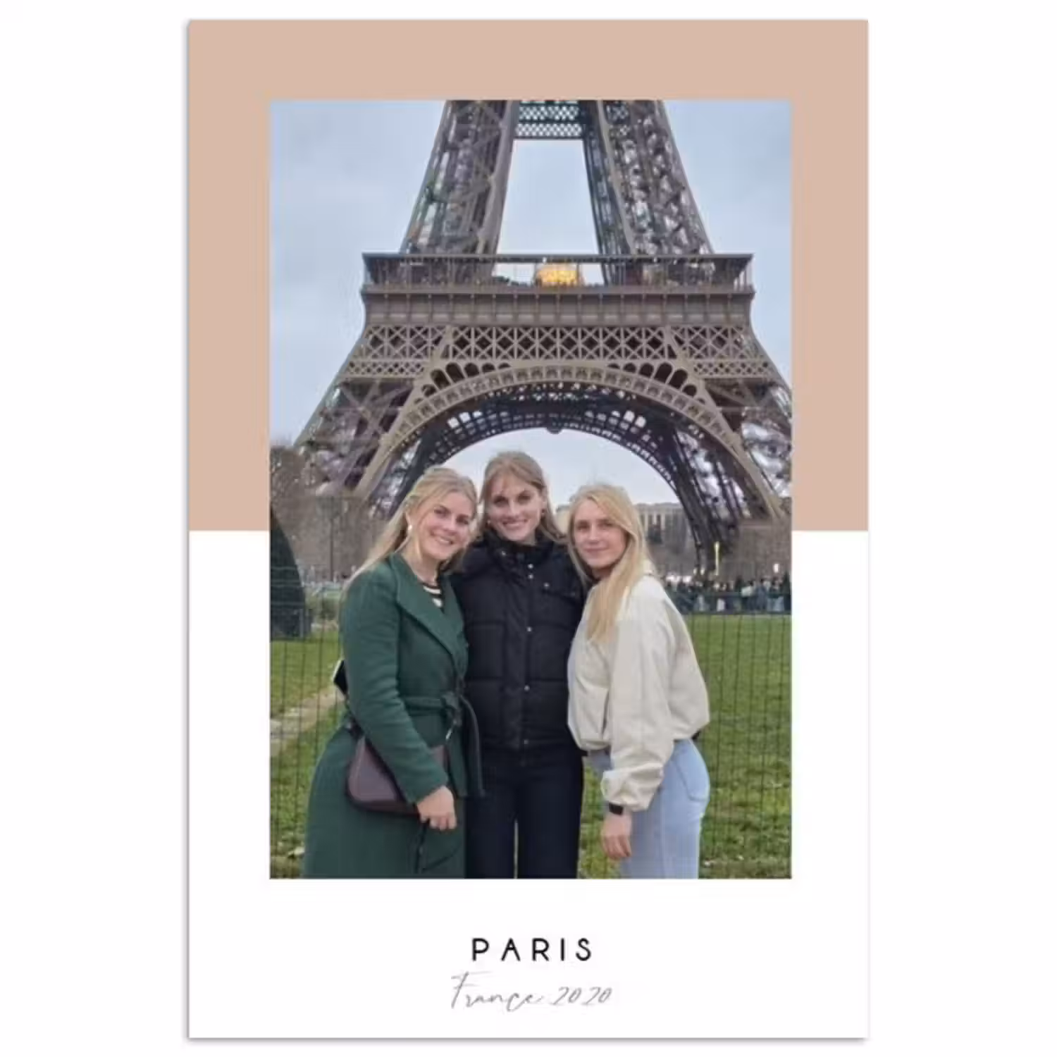 Gepersonaliseerde poster - Paris