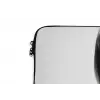Vrouw - Lolly - Zwart - Wit laptophoes neopreen klein -detail