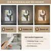 Abstract - Goud - Zilver - Vormen - Aesthetic Light Box met kabel (Tafellamp) klein -USP_lichtkleurNL