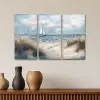 Strand - Verf - Natuur - Boot Canvas - Meerluiken 3 luik klein -sfeer3