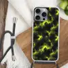 Geel - Storm - Wolken Hoesje iPhone 16 Pro Max met koord klein 804 -sfeer4