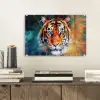 Tijger - Dieren - Olieverf - Kunst plexiglas 5mm klein -sfeer1