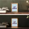 Speels - Boodschap - Blauw Light Box met kabel (Tafellamp) klein -sfeer3