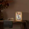 Meisje - Kunst - Paraplu - Graffiti - Kleuren - Muur Light Box met kabel (Tafellamp) klein -sfeer4