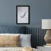 Chilipeper - Keramiek - Blauw fotolijst zwart zonder passe partout klein -sfeer3