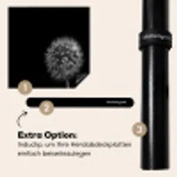 Sterrennacht van Paardenbloem Inductie beschermer vinyl 3mm middel -zzzzzzz-induclip_DE
