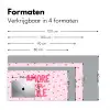 Amore vita sole - Roze - Hartjes Muismat XXL klein -sfeer5