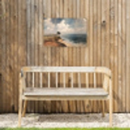 Klif - Zee - Boom Tuinposter op houten frame 2 cm dik klein -sfeer4