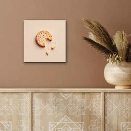 Koekje - Kruimels - beige aluminium wit klein -sfeer4