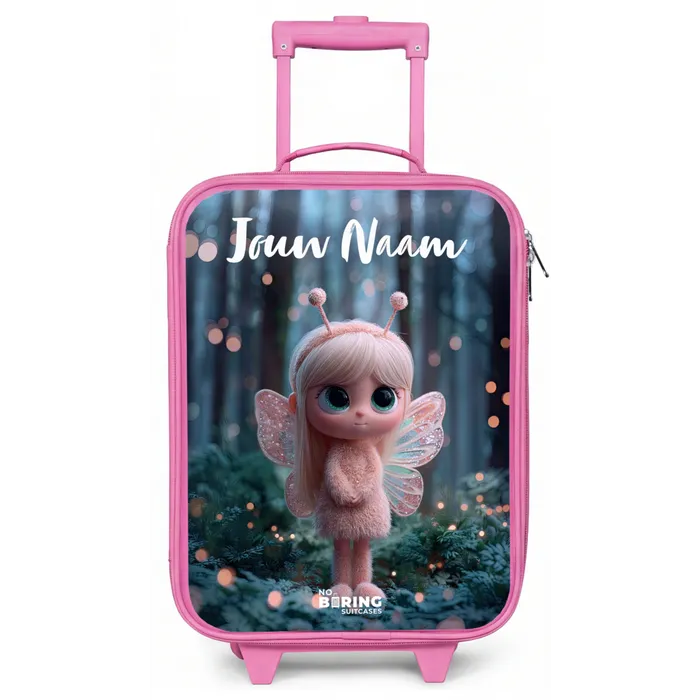 Fairy - Bos - Glitters Kinderkoffer - Roze klein -zz3dotto
