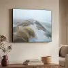 Duinen - Strand - Planten - Natuur Textielframe zwart klein -sfeer3