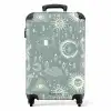 Boho - Blauw hemelpatroon NBS - Handbagage koffer - Unisex middel -productfoto_recht