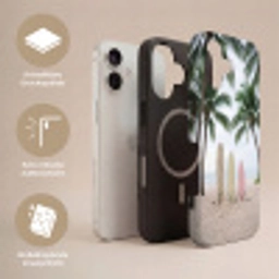 Surfboard - Palmbomen - Kleurrijk Toughcase MagSafe Apple iPhone 17 klein -USP_Lagen_DE