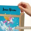 Eenhoorn - Fantasie - Kasteel Light Box met kabel (Kinderlampje) klein -USP_websiteprintNL