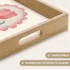 Tulp - Lijst - Ovaal - Illustratie Dienblad Rechthoek middel -USP_HandgreepNL