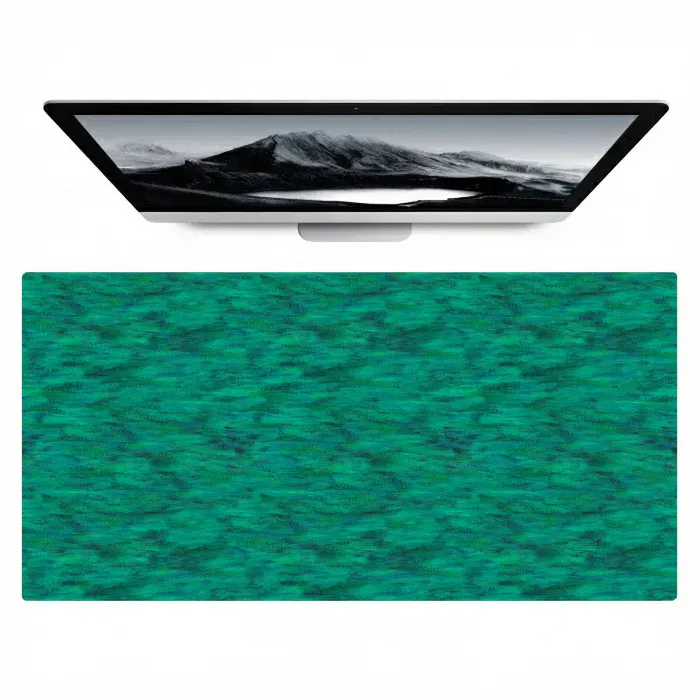 Vloeiend - Olie - Texturen - Groen Muismat XXL klein 681 -zzz3d