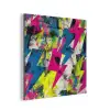 Bliksemschichten - Patroon - Marmer - Kleuren aluminium wit klein -3d