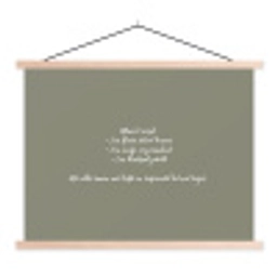 Quotes - Ma - Spreuken - Mama's recept - Koken textielposter latten blank klein -3d