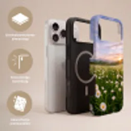 Madelief - Veld - Heuvels - Groen Toughcase MagSafe Apple iPhone 17 Pro Max klein -USP_Lagen_NL