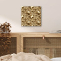 Druppels - Organisch - Goud aluminium wit klein 46 -sfeer3