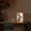 Eland - Auto - Gewei - Zwart - Wit Light Box met kabel (Tafellamp) klein -sfeer4
