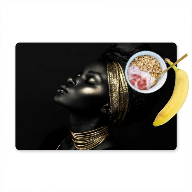 Gouden Dromen in Duisternis Placemat vinyl groot -zzzproduct_Kitchenyeah-website