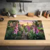 Vingerhoedskruid - Bloemen - Tuin Inductie beschermer vinyl 3mm klein -sfeer5